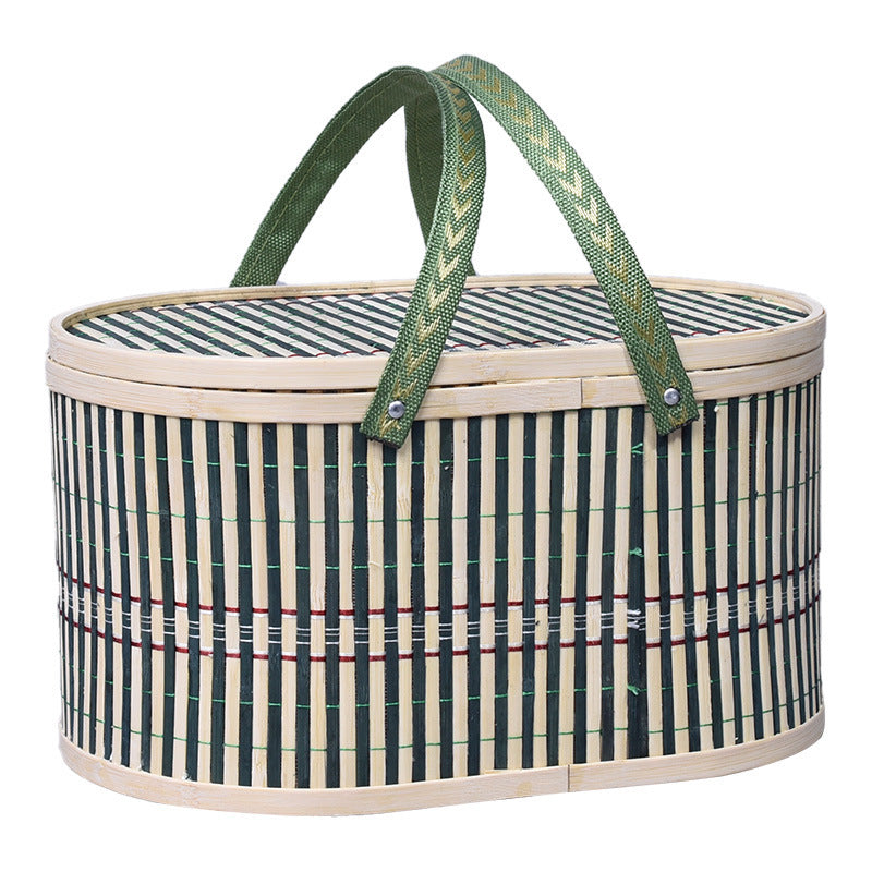Factory Egg Bamboo Basket
