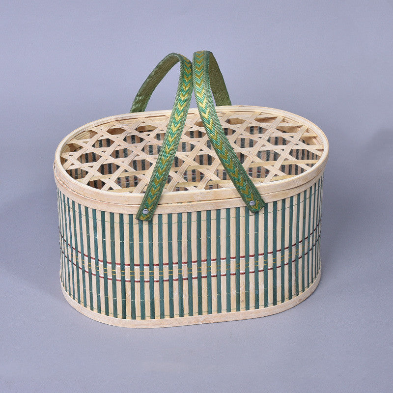 Factory Egg Bamboo Basket