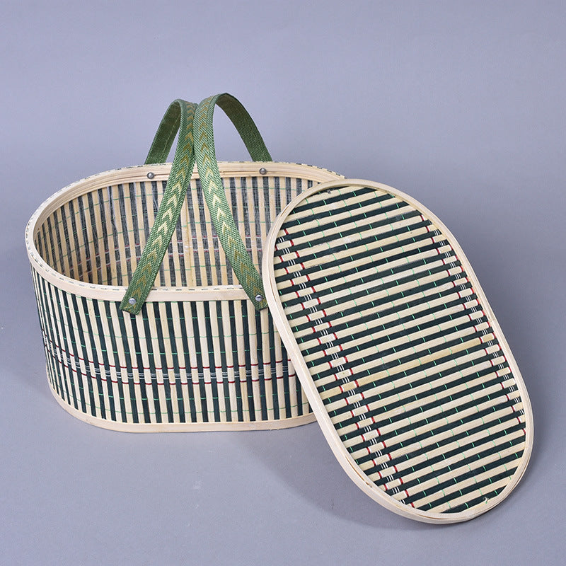 Factory Egg Bamboo Basket
