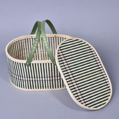 Factory Egg Bamboo Basket
