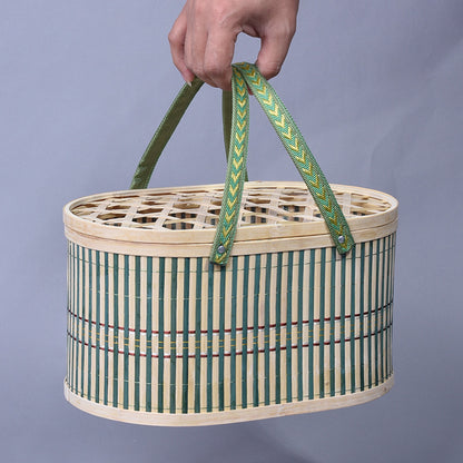 Factory Egg Bamboo Basket
