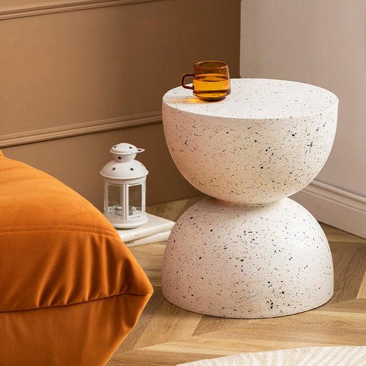 Cream Nordic Small Round Table