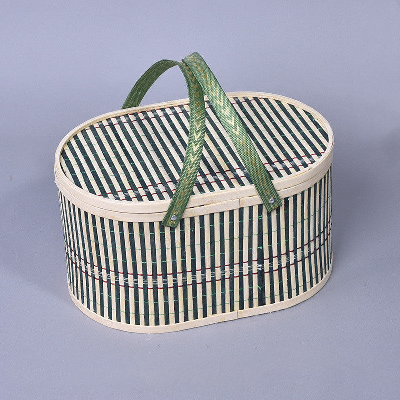 Factory Egg Bamboo Basket