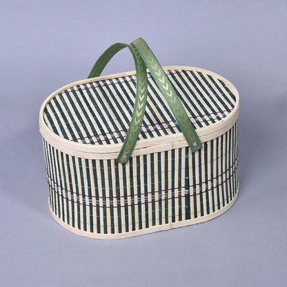 Factory Egg Bamboo Basket